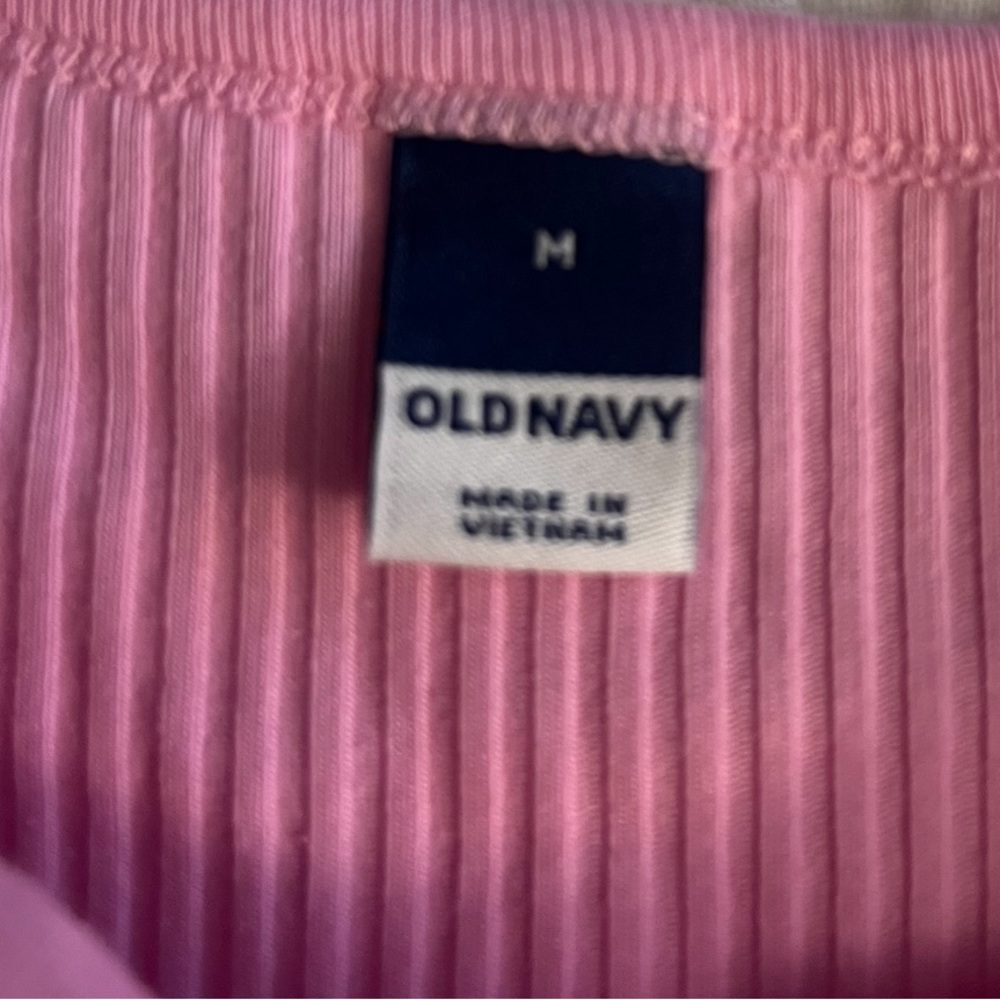 Pink old navy crop top